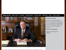 Tablet Screenshot of cmoodylaw.com
